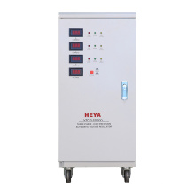 SVC Three Phase 20KVA 30KVA AC Power Automatic Voltage Regulator Stabilizers With Bypass